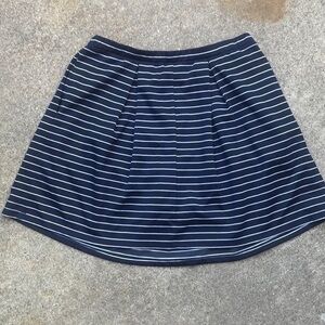 Navy and White Skirt   PM4